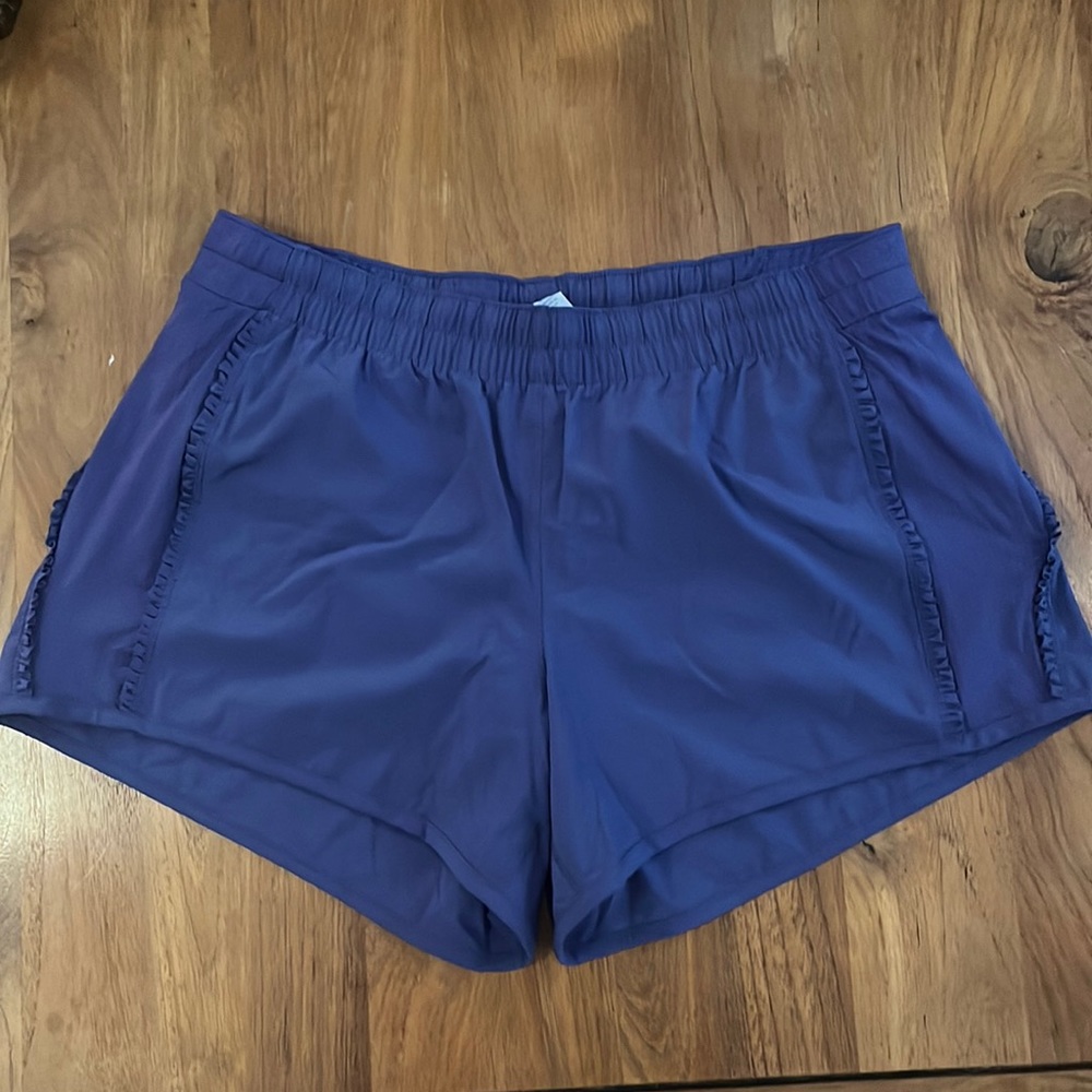 Lulu lemon shorts 4” inseam purple/blue size 8- new